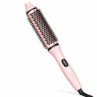 Cepillo termico moldeador rosa - vista frontal
